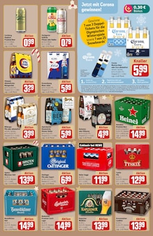 Bier im aktuellen REWE Prospekt (Filderstadt) Bier im REWE Prospekt "Dein Markt" mit 36 Seiten (Filderstadt)