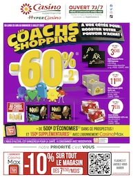 Casino Supermarchés Catalogue "Les coachs shopping", 40 pages, Allauch, 20/06/2022 - 03/07/2022 Casino Supermarchés Catalogue "Les coachs shopping", 40 pages, Allauch, 20/06/2022 - 03/07/2022