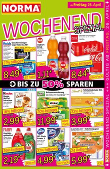 Cola im Norma Prospekt "Mehr fürs Geld" mit 18 Seiten (Lübeck)