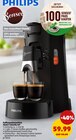 Kaffepadmaschine SELECT CSA230/69 im Angebot bei Penny in Freiburg Kaffepadmaschine SELECT CSA230/69 Angebote von Philips bei Penny Freiburg für 59,99 €