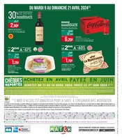 Coca-Cola Angebote im Prospekt "C'EST TOUS LES JOURS LE MARCHÉ" von Supermarchés Match auf Seite 20