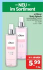Body Splash im Angebot bei Marktkauf in Altenburg Body Splash Angebote von s.Oliver bei Marktkauf Altenburg für 5,99 €