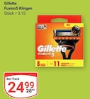 Fusion5 Klingen im Angebot bei GLOBUS in Erlangen Fusion5 Klingen Angebote von Gillette bei GLOBUS Erlangen für 24,99 €