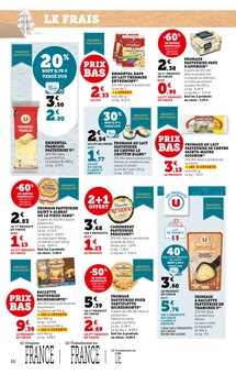 Promotion Moules dans le prospectus Super U, valable du 28/11/2023 au 10/12/2023 Promo Moules dans le catalogue Super U du moment à la page 16