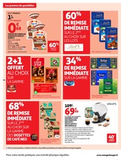Promos Café dans le catalogue "LA RENTRÉE À PRIX K.O." de Auchan Hypermarché Café en promo dans le catalogue Auchan Hypermarché à la page 46