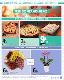 Offre Pâtisserie dans le catalogue E.Leclerc du moment à la page 15