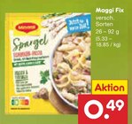Netto Marken-Discount Rehfelde - Maggi Fix Angebot im Prospekt Maggi Fix bei Netto Marken-Discount im Rehfelde Prospekt für 0,49 €