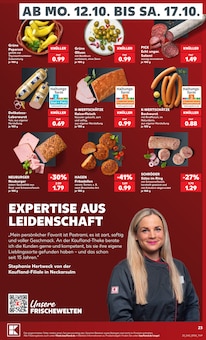 Fleisch im aktuellen Kaufland Prospekt (München) Fleisch im Kaufland Prospekt "Hier bin ich richtig" mit 80 Seiten (München)