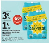 Eau minérale naturelle avec adjonction de gaz carbonique - LA SALVETAT dans le catalogue E.Leclerc