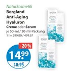 Anti-Aging Hyaluron Creme von Bergland im aktuellen V-Markt Prospekt für 14,99 €