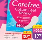 Slipeinlagen von Carefree im aktuellen Netto Marken-Discount Prospekt