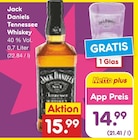 Tennessee Whiskey Angebote von Jack Daniels bei Netto Marken-Discount Wismar für 14,99 €
