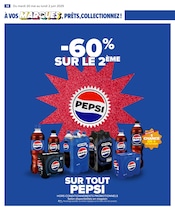 Promos Pepsi dans le catalogue "LE MOIS À VOS MARQUES, PRÊTS, PARTEZ !" de Carrefour à la page 16