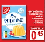 Puddingpulver Vanille-Geschmack von Gut & Günstig im aktuellen EDEKA Prospekt für 0,45 €