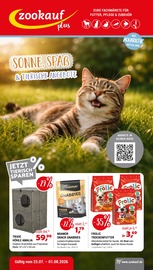 Aktueller Zookauf Prospekt mit Tierbedarf, "Sonne, Spaß und tierische Angebote", Seite 1