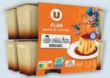 Flan goût vanille nappé de caramel - U à 1,51 € dans le catalogue U Express