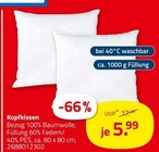 Kopfkissen im Angebot bei ROLLER in Trier Kopfkissen Angebote bei ROLLER Trier für 5,99 €