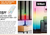 LED-TISCH- ODER STEHLEUCHTE RGB + CCT "NEELE" Angebote von Brilliant bei OBI Freiburg für 19,99 €