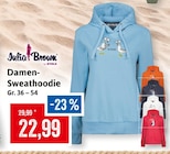 Damen-Sweathoodie im Angebot bei Kaufhaus Stolz in Rostock Damen-Sweathoodie Angebote von Julia Brown bei Kaufhaus Stolz Rostock für 22,99 €