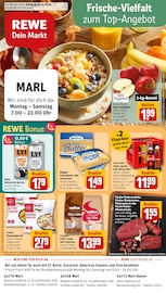 Lebensmittel im REWE Prospekt in Marl Aktueller REWE Prospekt mit Lebensmittel, "Dein Markt", Seite 1