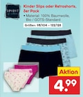 Kinder Slips oder Retroshorts von Spirit für 4,99 € bei Netto Marken-Discount im Angebot Kinder Slips oder Retroshorts von Spirit im aktuellen Netto Marken-Discount Prospekt
