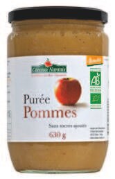 Purée pommes - NaturéO à Nancy Purée pommes en promo chez NaturéO Nancy à 3,15 €