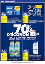Prix et réduction Oral-B dans le prospectus Carrefour en cours Offre Oral-B dans le catalogue Carrefour du moment à la page 56