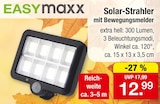Solar-Strahler mit Bewegungsmelder im Angebot bei Zimmermann in Garbsen Solar-Strahler mit Bewegungsmelder Angebote von EASYmaxx bei Zimmermann Garbsen für 12,99 €