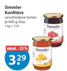 Konfitüre von Simmler im aktuellen V-Markt Prospekt für 3,29 €