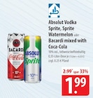 Aktuelles Vodka Sprite Angebot bei famila Nordost in Langenhagen ab 1,99 €