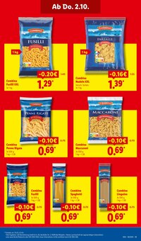 Nudeln im Lidl Prospekt "LIDL LOHNT SICH" mit 68 Seiten (Mannheim)