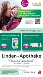 mea - meine apotheke Apotheken Prospekt der aktuellen Woche mit 4 Seiten, gültig von 01.03.2026 bis 31.03.2026, in Riederich und Umgebung Aktueller mea - meine apotheke Apotheken Prospekt in Riederich und Umgebung, "Unsere März-Angebote" mit 4 Seiten, 01.03.2026 - 31.03.2026