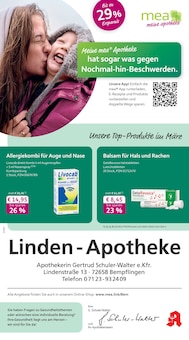 Aktueller mea - meine apotheke Prospekt für Bempflingen und Ungebung, Seiten zum blättern mea - meine apotheke Prospekt Unsere März-Angebote mit Seiten in Bempflingen und Umgebung