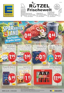 Coca Cola im EDEKA Prospekt "Aktuelle Angebote" mit 24 Seiten (Remscheid)