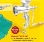 Aluguss Fleischwolf Angebote von Kitchen Club bei Netto Marken-Discount Reutlingen für 10,00 €