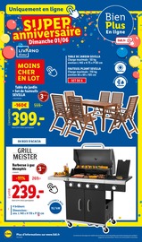 Barbecue À Gaz Angebote im Prospekt "Coup d'envoi sur les promos !" von Lidl Barbecue À Gaz Angebote im Prospekt "Coup d'envoi sur les promos !" von Lidl auf Seite 58
