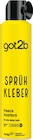Haarlack Sprühkleber von got2b für 4,49 € bei Rossmann im Angebot Haarlack Sprühkleber von got2b im aktuellen Rossmann Prospekt