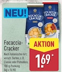 Aktuelles Focaccia Cracker Classic Angebot bei ALDI Nord in Wuppertal ab 1,69 €