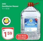Aktuelles Distilliertes Wasser Angebot bei GLOBUS in Wiesbaden ab 1,59 €