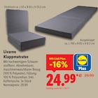 Klappmatratze von Livarno im aktuellen Lidl Prospekt für 24,99 €