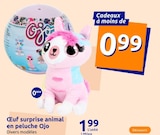 Œuf surprise animal en peluche Ojo - Ojo dans le catalogue Action