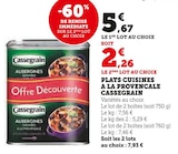 Plats cuisinés à la provençale à Super U dans Crosne Plats cuisinés à la provençale à Super U dans Crosne