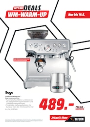 Sage im MediaMarkt Saturn Prospekt "LET'S GO! DEALS WM-WARM-UP" auf Seite 6