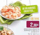 Supermarchés Match Le Ban-Saint-Martin - Promo Grosses Queues de Crevettes Promo Grosses Queues de Crevettes à 2,30 € dans le catalogue Supermarchés Match à Le Ban-Saint-Martin