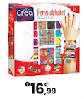 Perles alphabet - CREA & CIE - JouéClub Perles alphabet - CREA & CIE à 16,99 € dans le catalogue JouéClub