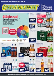 Aktueller Getränkewelt Prospekt (Essen) Getränkewelt Prospekt mit 4 Seiten (Essen)