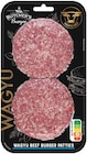 Wagyu Beef Burger Patties im Angebot bei REWE in Duisburg Wagyu Beef Burger Patties Angebote von Butcher's Burger bei REWE Duisburg für 5,55 €