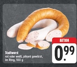 EDEKA Werbach - Stadtwurst Angebot im Prospekt Stadtwurst bei EDEKA im Werbach Prospekt für 0,99 €