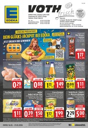 Aktueller EDEKA Discounter Prospekt in Barntrup und Umgebung, "Aktuelle Angebote" mit 26 Seiten, 16.02.2026 - 21.02.2026