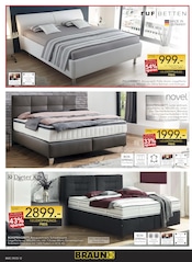 Aktueller BRAUN Möbel-Center Prospekt mit Bett, "NEUERÖFFNUNG", Seite 12